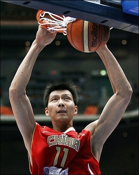 China's Yi leads global talent as Oden, Durant top draft