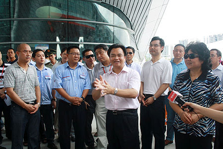 Guangzhou Mayor inspects venues ahead of 100-day countdown