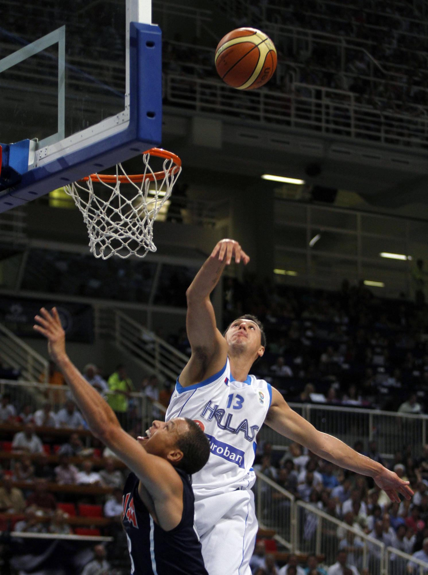 US vs Greece basketball friendly