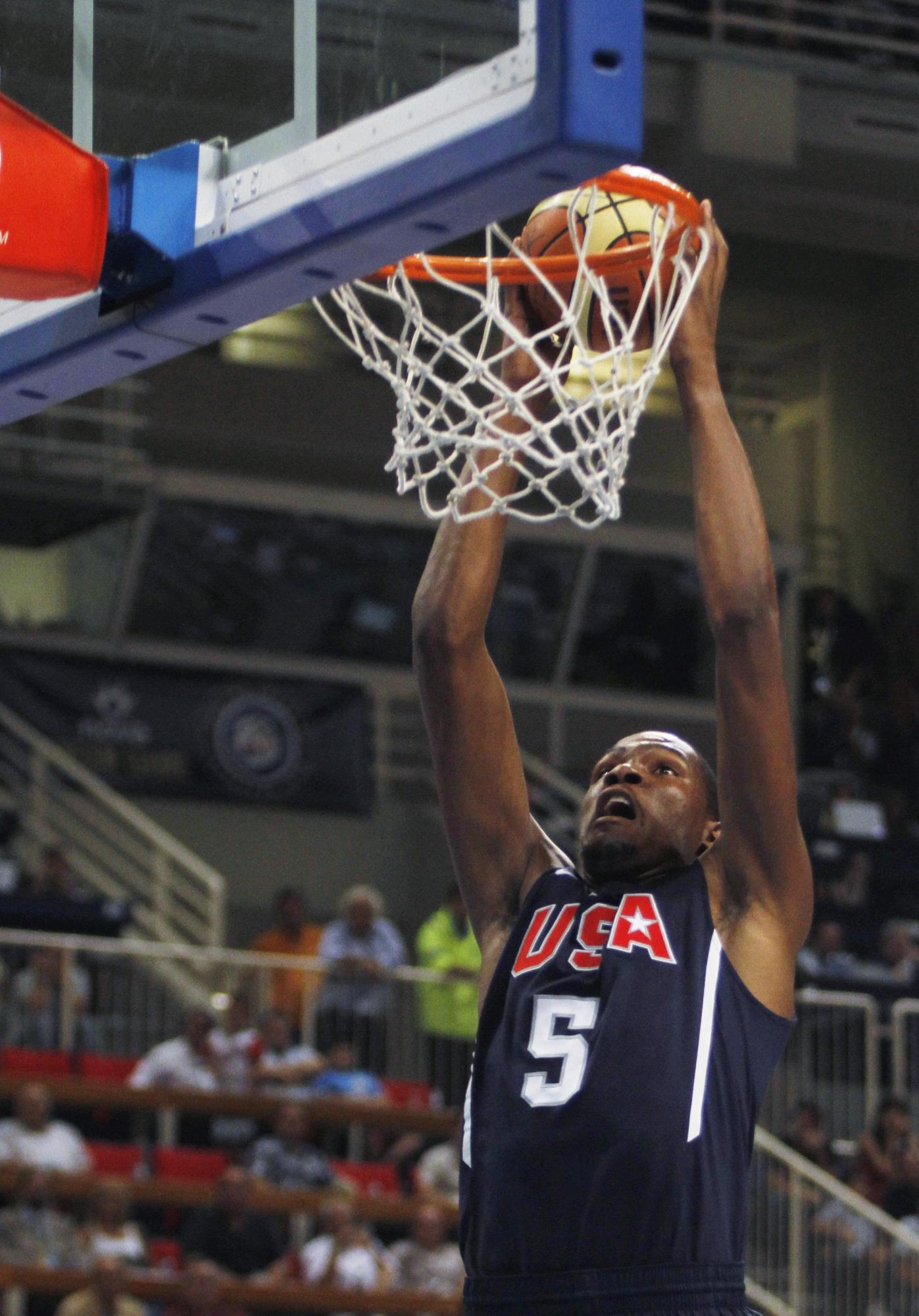 US vs Greece basketball friendly