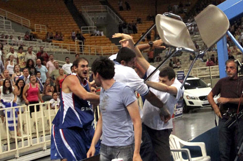 Serb Krstic fined $43,950 and banned over mass brawl