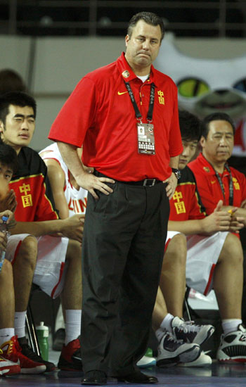 Chinese basketball coach says team going forward