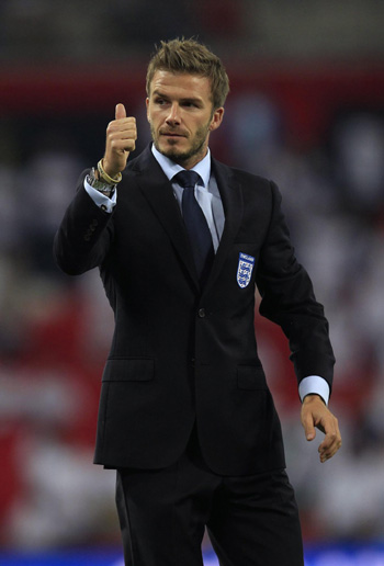 Beckham invited to help England but no coaching