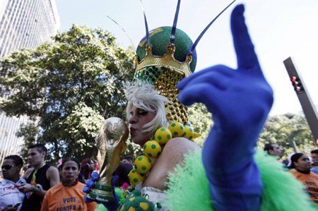 Millions of gays demand rights during Brazil march