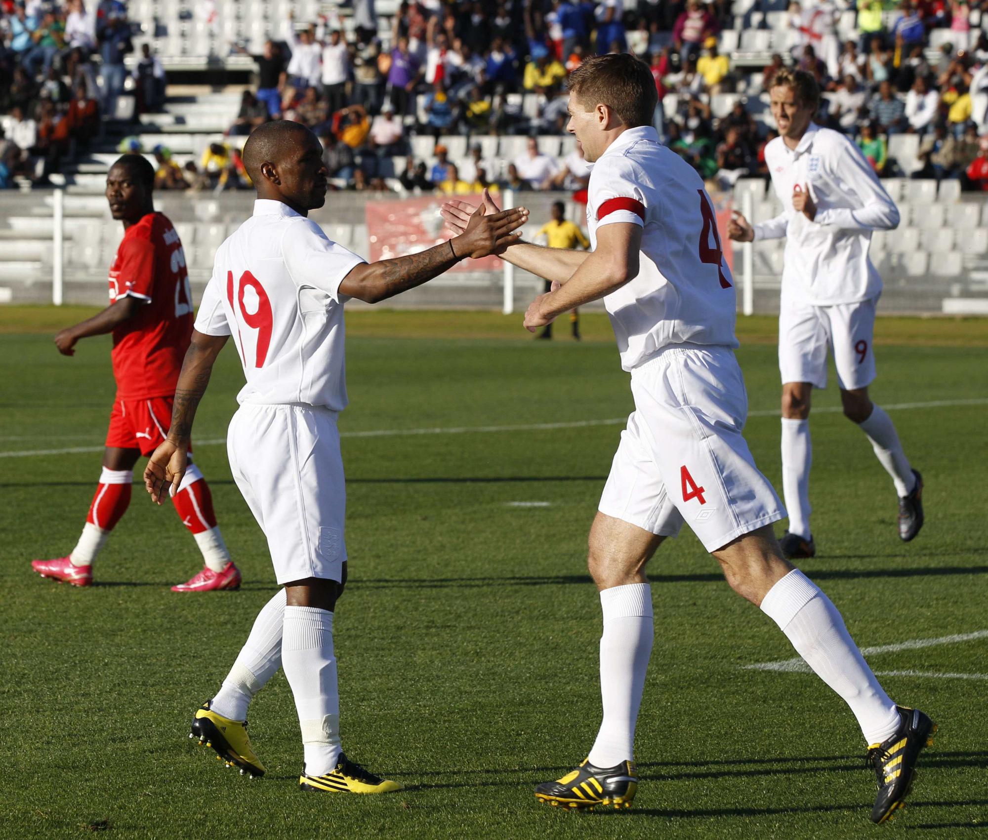 England's training session