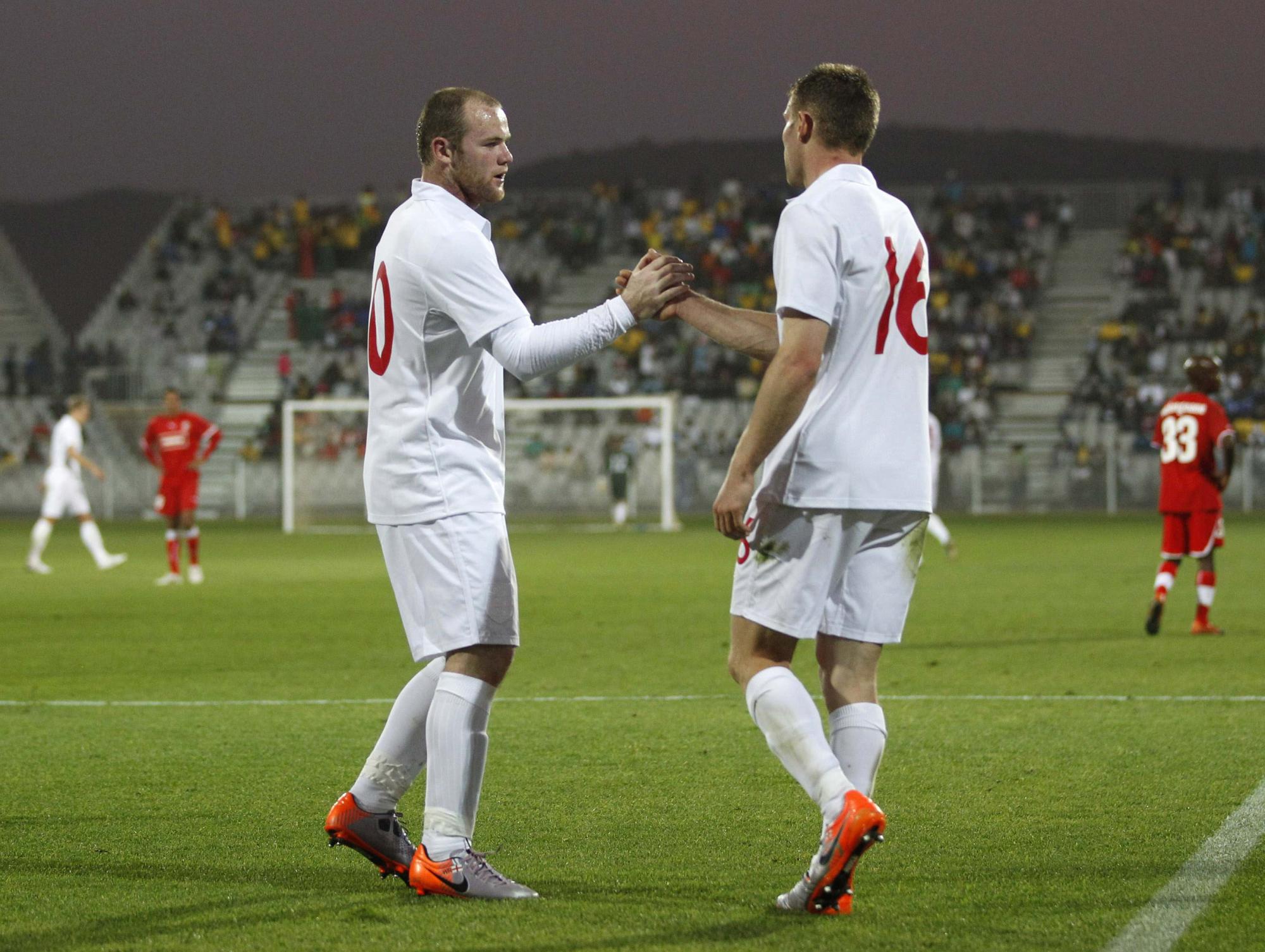 England's training session