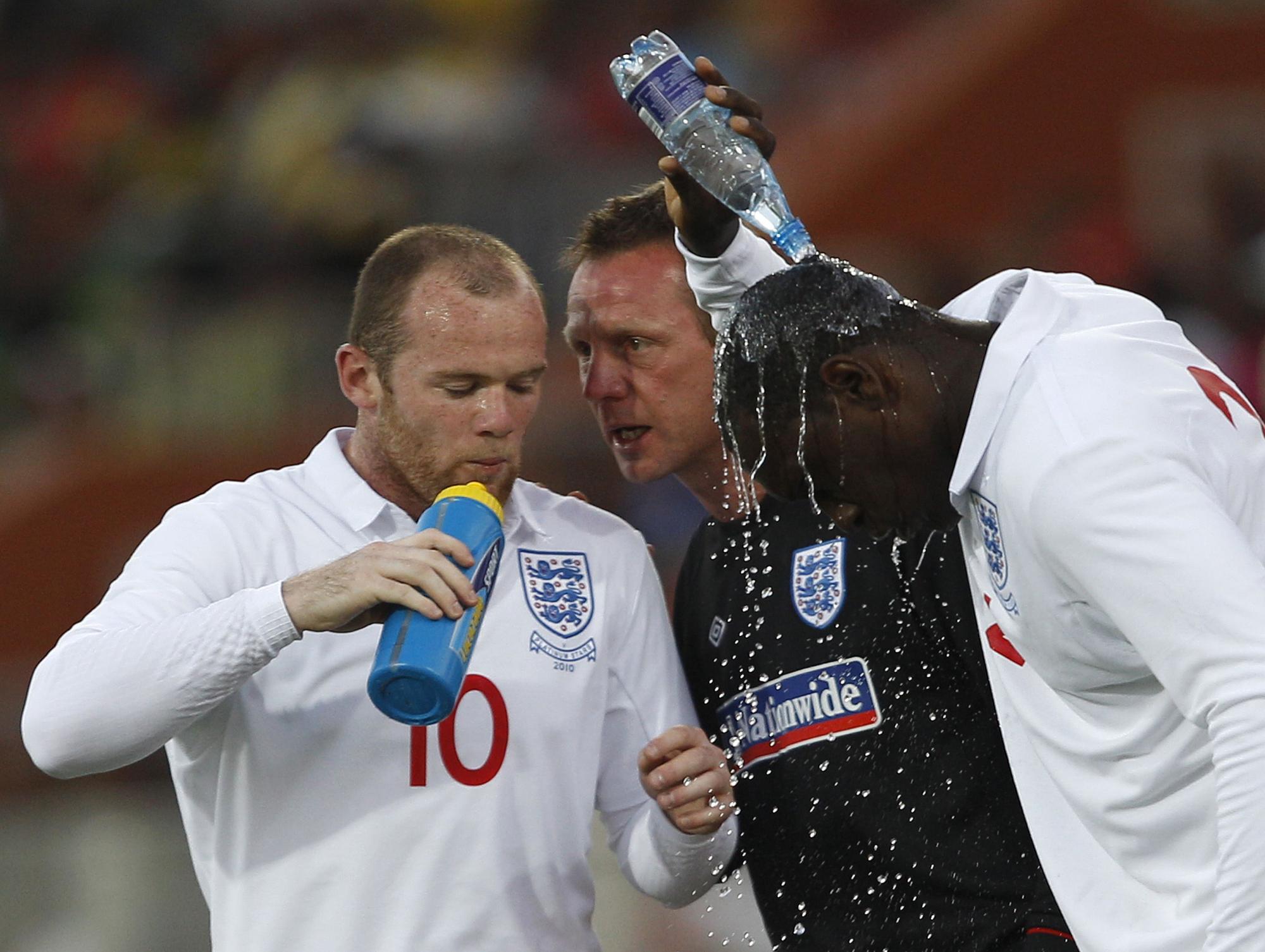 England's training session