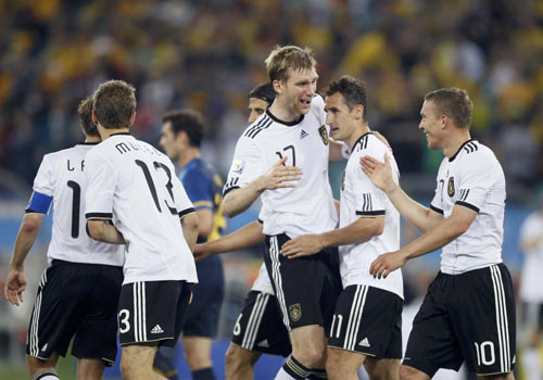 Germany humiliates Australia 4-0 in World Cup