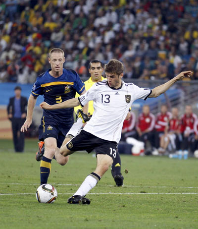 Germany humiliates Australia 4-0 in World Cup