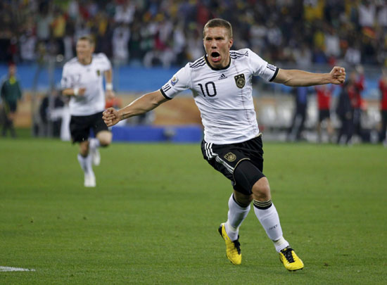 Germany beats 10-man Australia 4-0