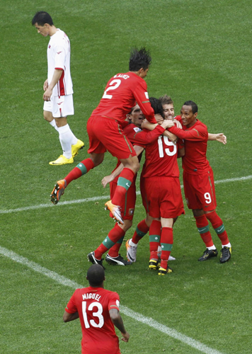 Portugal routs DPR Korea 7-0