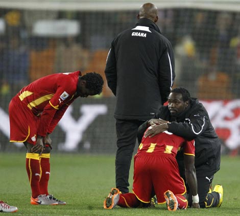 Uruguay in WCup semifinals for 1st time since '70