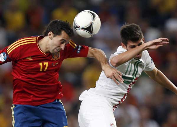 Spain beats Portugal to reach Euro 2012 final