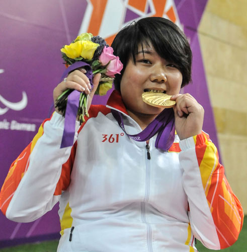 Paralympian Zhang Cuiping, born to be shooter