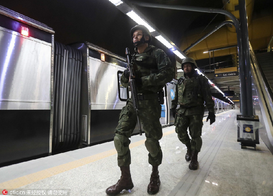 Rio Olympics' special subway starts running