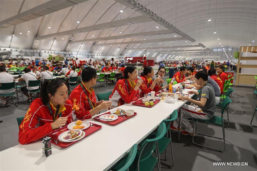 Take a closer look at the life in Rio Olympic Village