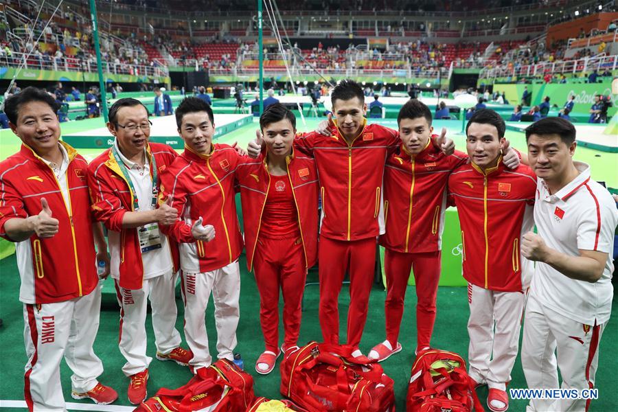 China , US advance to men's gymnastics team final