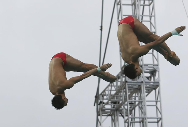 China wins second diving gold medal of Rio Games