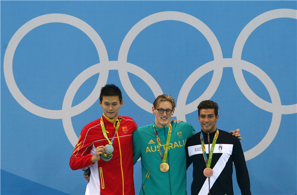 IOC to check into Aussie Horton's comment on Sun Yang