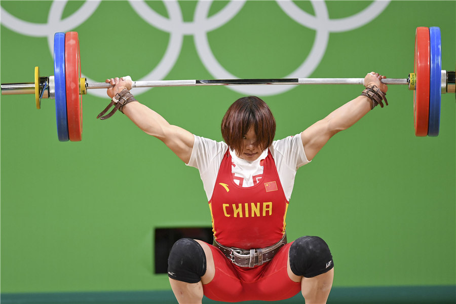 Xiang Yanmei wins women's weightlifting 69kg gold for China