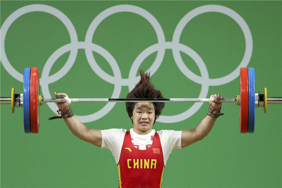 Xiang Yanmei wins women's weightlifting 69kg gold for China