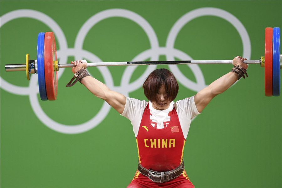 Xiang Yanmei wins women's weightlifting 69kg gold for China