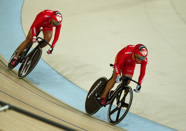 China wins first cycling Olympic gold at Rio Olympics