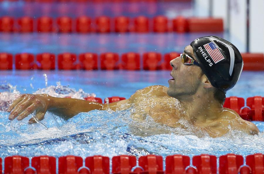 Phelps writes new page with four wins in same event