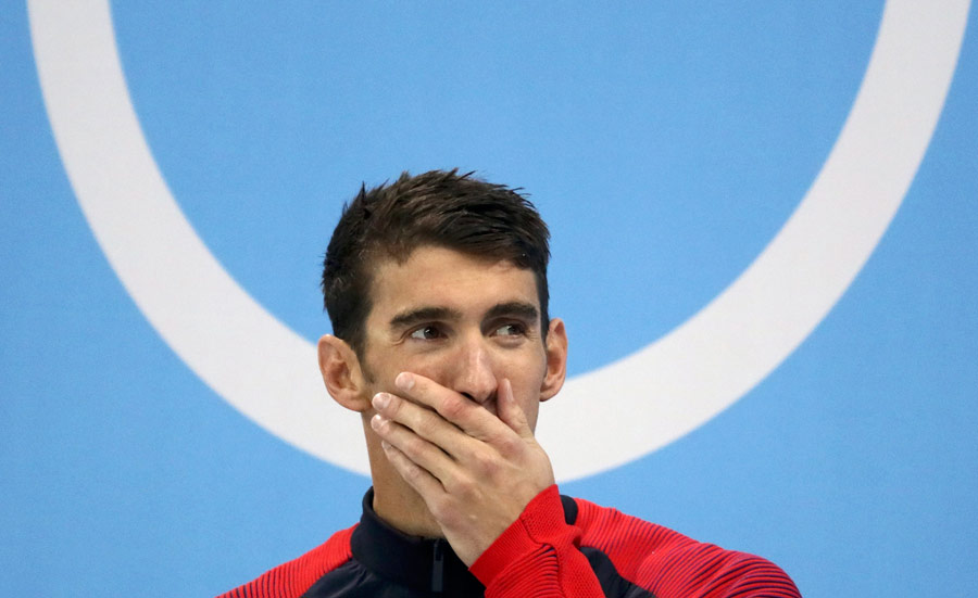 Phelps writes new page with four wins in same event