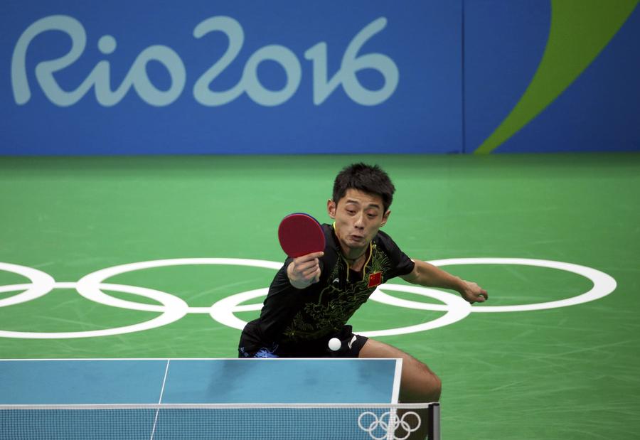 Ma Long wins Chinese derby to edge defending champion Zhang