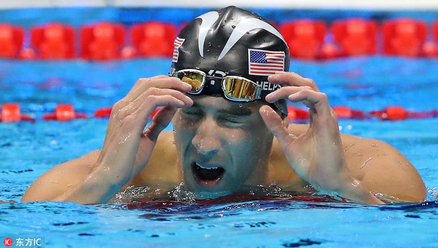 Asian power edges Phelps, China's Li edged to settle for 5th