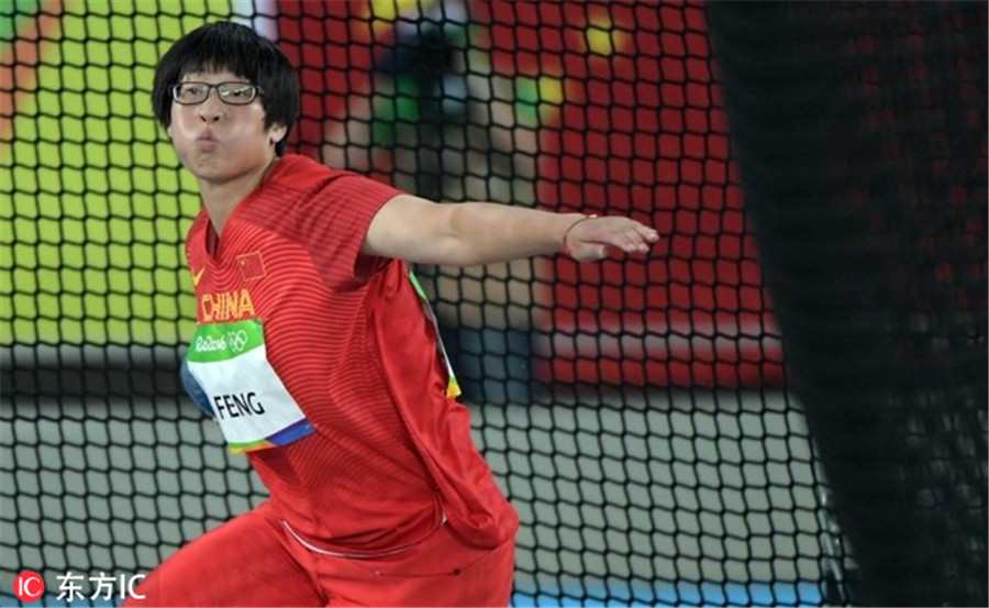 China makes new Olympic breakthroughs in field sports