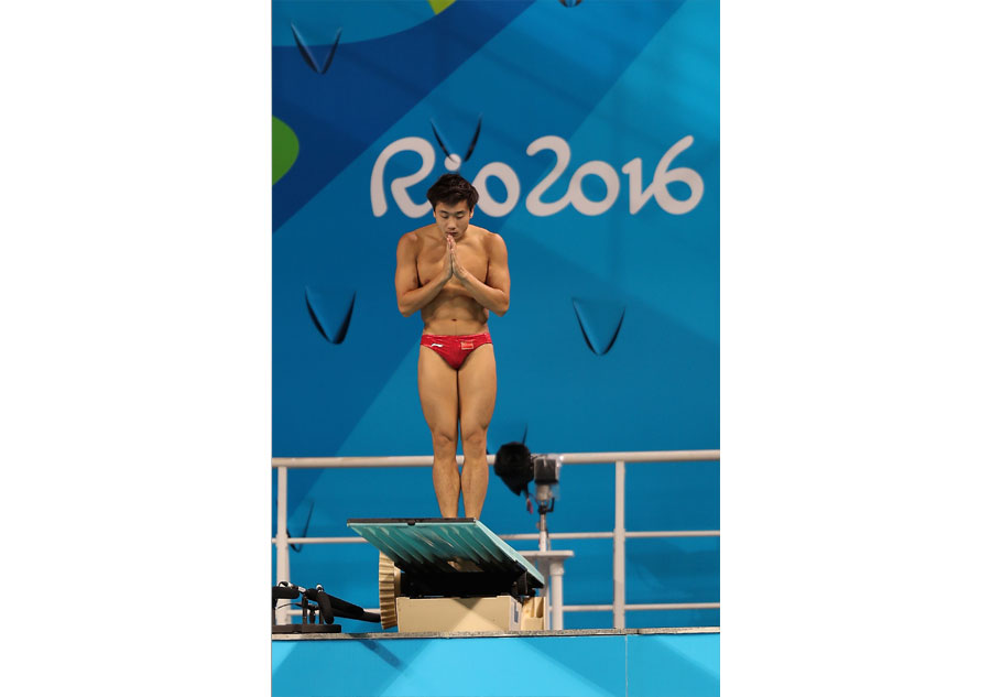 China's Cao Yuan makes up for synchronized loss with individual gold