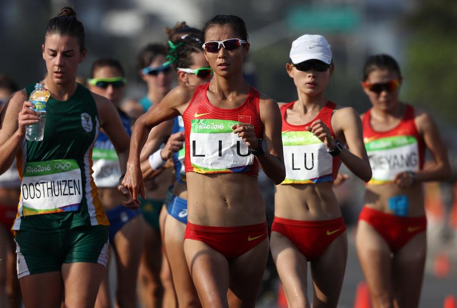 Liu Hong walks to dramatic surpass for long wait Olympic glory