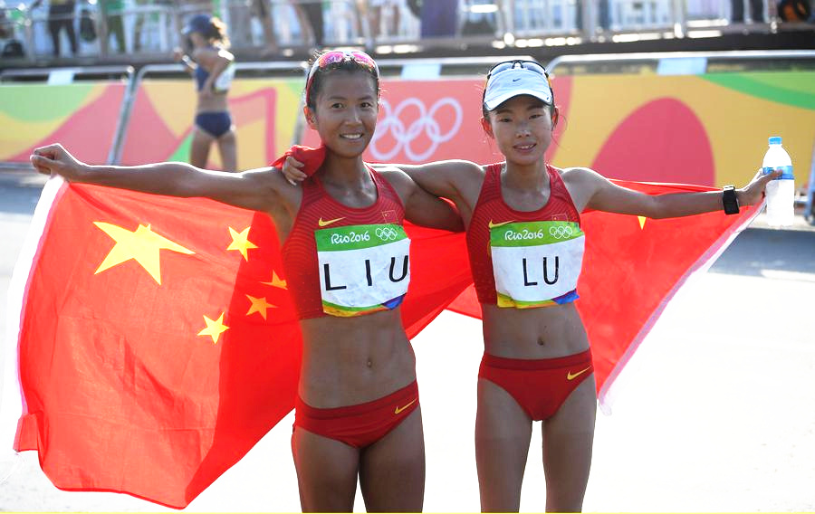 Liu Hong walks to dramatic surpass for long wait Olympic glory