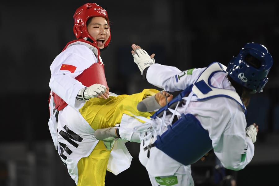 Chinese Zheng Shuyin wins women's +67kg taekwondo gold