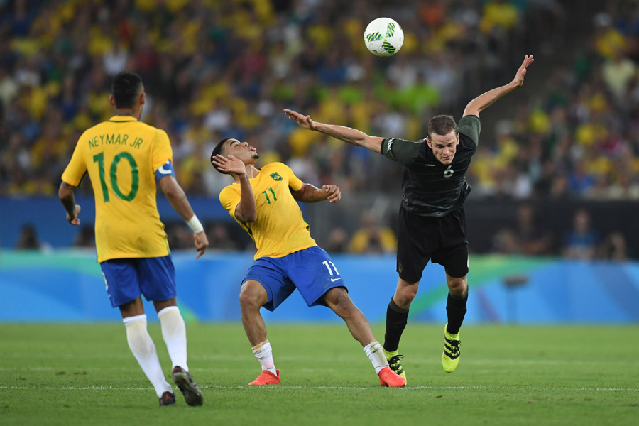 Brazil net first men's soccer gold after beating Germany