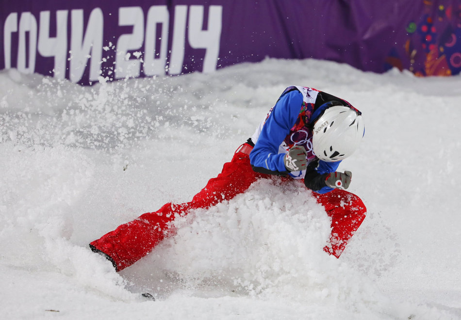 Freestyle aerial skier Jia fails to deliver