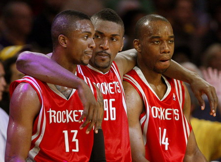 Rockets fall sort of upsetting Lakers