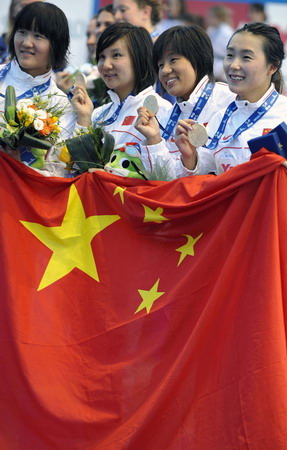 Chinese swimmers shine at Rome World Championships