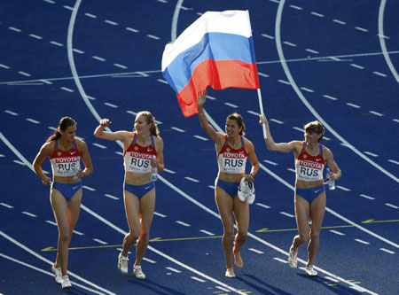 China wins marathon gold, world championships closes