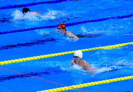 Zhang claims title at Men's 200m individual medley