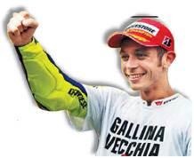 Rossi captures seventh MotoGP title