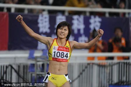 100-meter champion caught doping