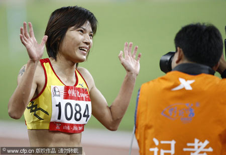 100-meter champion caught doping