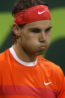 Nadal shocked by 'Mr Invisible' again