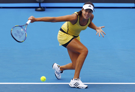 Former finalist Ivanovic into 2nd round