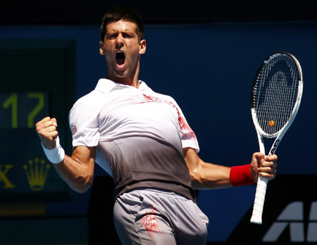 Interesting faces at Australian Open