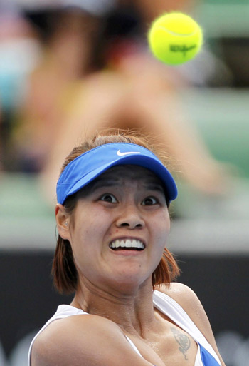 Interesting faces at Australian Open