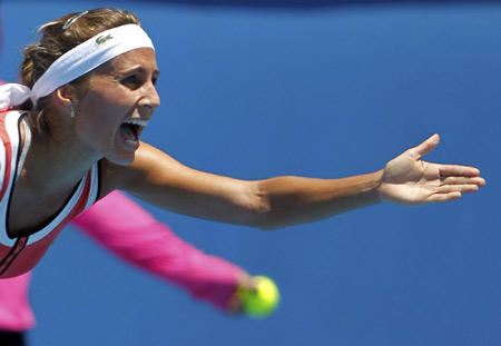 Interesting faces at Australian Open